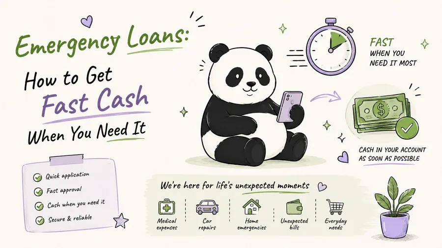 Tips for getting a fast emergency loan with same day funding